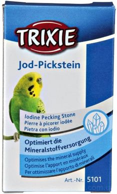 Trixie Pecking Stone Мел для птиц с йодом 20 грамм