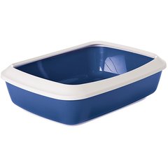Savic Iriz Nordic Litter Tray Туалет с бортиком для котов, 50х37х13 см Синий