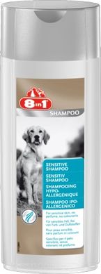 8in1 Sensitive Shampoo Шампунь для чувствительной кожи собак