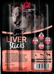 Alpha Spirit Liver Sticks Палички зі свинячою печінкою для собак 4 шт