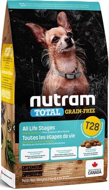 Nutram T28 Total Grain-Free Salmon & Trout Small Breed Dog 340 грамм