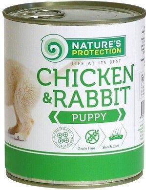 Nature’s Protection Dog Puppy chicken & rabbit 200 грамм