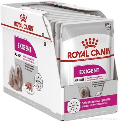 Royal Canin Dog Adult Exigent Loaf паштет для собак