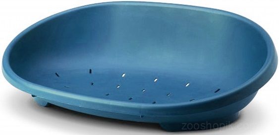 Savic Snooze L Снуз Пластиковая лежанка для собак Сине-серый