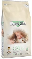 BonaCibo Adult Cat Lamb & Rice Сухий корм для котів з ягням 2 кг