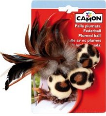 Camon М'ЯЧ З ПІРЯМИ - іграшка для котів