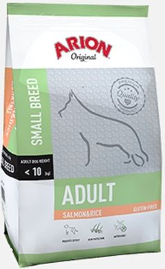 ARION ORIGINAL Adult Medium Salmon&Rice для собак малих пород до 10 кг