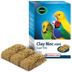 Versele-Laga Orlux Clay Bloc Mini Минеральный блок с глиной для мелких птиц 540 грамм