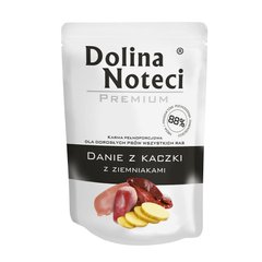 Пауч Dolina Noteci Premium Danie для дорослих собак усіх порід , качка з картоплею ,300 гр(10 шт/уп)