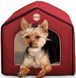 K&H Indoor Pet House будиночок для котів та собак малих порід Червоний