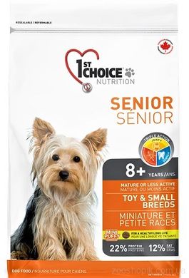 1st Choice Senior Mini & Small (Chicken) сухий корм з куркою для літніх собак малих порід