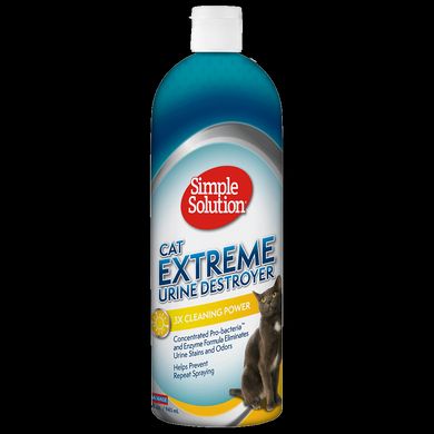 Simple Solution Cat Extreme Urine Destroyer Нейтрализатор запаха кошачьей мочи 945 мл ss13431 (0010279134313)