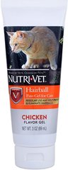 Nutri-Vet Hairball гель для виведення шерсті зі смаком курки