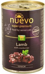 Nuevo Cat Senior Lamb & Cranberries 200 гр