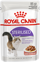 Royal Canin Cat Sterilised в соусе 85 грамм консервы для котов
