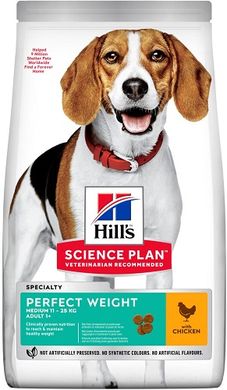 Hill's SP Canine Adult Medium Breed Perfect Weight 2 кг