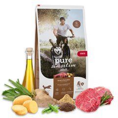 MERA ps fresh meat Rind&Kartoffel корм для дор. собак із свіжим м'ясом яловичини і картоплі; без/зерн 1кг