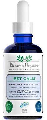 Richard`s Organics Pet Calm Заспокійливі краплі для собак та котів 59 мл