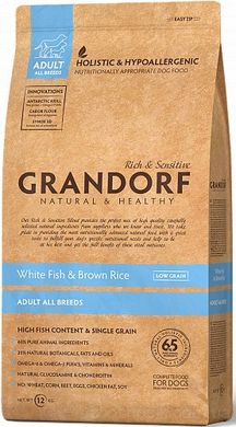 Grandorf Dog Adult All Breeds White Fish & Rice 1 кг