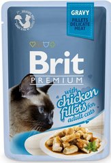 Brit Premium Cat куриное филе в соусе 85 грамм
