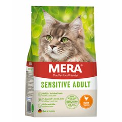 MERA Cats Sensitive Adult Сhicken (Huhn) корм для дорослих котів із чутливим травленням з куркою, 10 кг (118)
