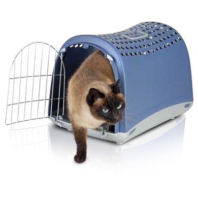 Imac Linus переноска для собак та котів, 50х32х34,5 см. Синій