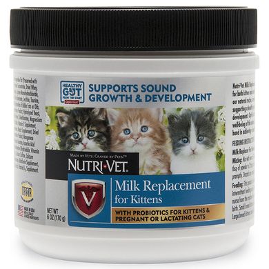 Nutri-Vet Kitten Milk Замінник котячого молока для кошенят, 170 г