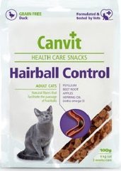 Canvit Hairball Control Лакоства для выведения шерсти из желудка кошек