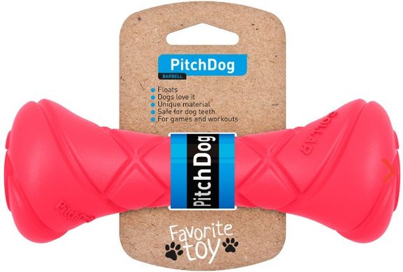 PitchDog Игрушка-гантель для собак Оранжевый