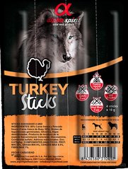 Alpha Spirit Turkey Sticks Палочки с индейкой для собак 4 шт