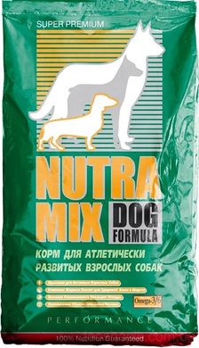 Nutra Mix Dog Performans сухой корм для активных собак 3 кг.