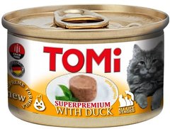 TOMi Cat Duck Консерви з качкою для котів, мус