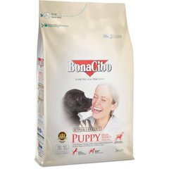 BonaCibo Puppy High Energy Chicken & Rice with Anchovy Сухий корм для активних цуценят 3 кг (BC406151)