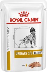 Royal Canin Dog Urinary S/O Canine Ageing 7+ Pouchesамм