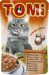 TOMi Cat Goose liver Консерви з гусем та печінкою для котів