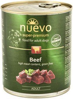 Nuevo Dog Adult Beef 400 грамм