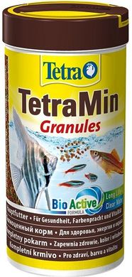 TetraMin Granules Основной корм для всех аквариумных рыб 250 мл