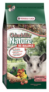 Versele-Laga Nature Re-Balance Chinchilla повноцінний корм для шиншил