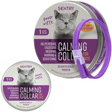 Sentry Calming Collar Good Kitty Успокаивающий ошейник с феромонами для котов