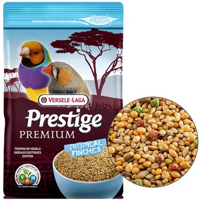 Versele-Laga Prestige Premium Tropical Finches Повнораційний корм для тропічних птахів 800 гр