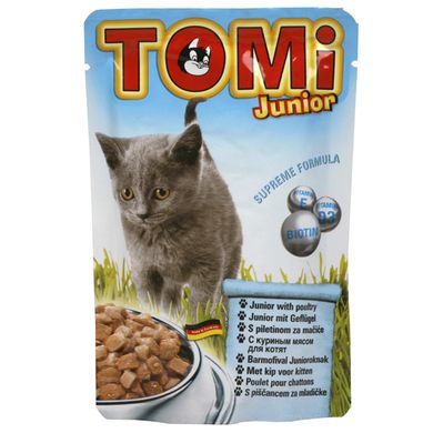 TOMi Cat Junior Консервы с птицей для котят