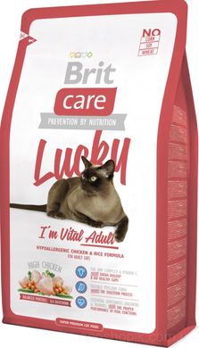 Brit Care Cat Lucky (курица с рисом) 400 грамм