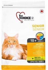 1st Choice Senior Cat сухий корм для котів похилого віку 0.350 кг.