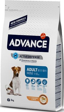 Advance Dog Mini Adult Корм для взрослых собак мини пород 7 кг