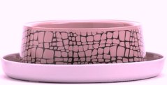 Moderna Trendy Dinner WildLife миска для кошек и собак, светло-розовая 350 мл