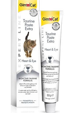 GimCat Expert Line Taurine Paste Паста с таурином для сердца и зрения кошек 50 грамм