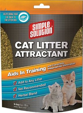 Simple Solutions Cat Litter attractant засіб, що приваблює в котячий наповнювач
