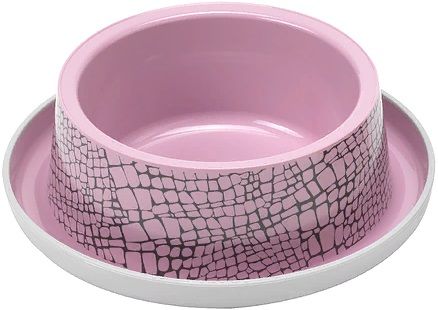 Moderna Trendy Dinner WildLife миска для кошек и собак, светло-розовая 350 мл