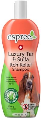 Espree Luxury Tar & Sulfa Itch Relief Shampoo Шампунь с серой от перхоти