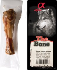 Alpha Spirit М'ясна кістка "Половинка" для собак 1 шт